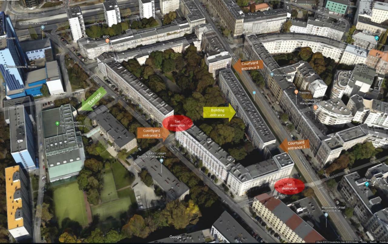 Milotu - Apartament Marszalkowski Varsavia Esterno foto
